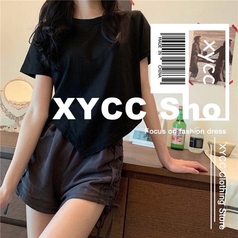 Áo Thun Ngắn Tay Dáng Rộng Thời Trang Dành Cho Nữ