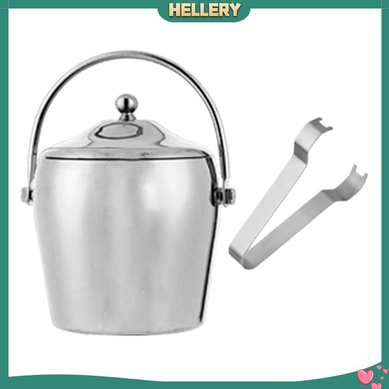 Xô Đựng Đá Hai Lớp Cách Nhiệt Dùng Cho Tiệc Nướng Bbq