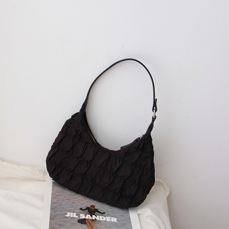 Túi Xách Tay Đeo Vai Xếp Ly Đơn Giản Cao Cấp Cho Nữ