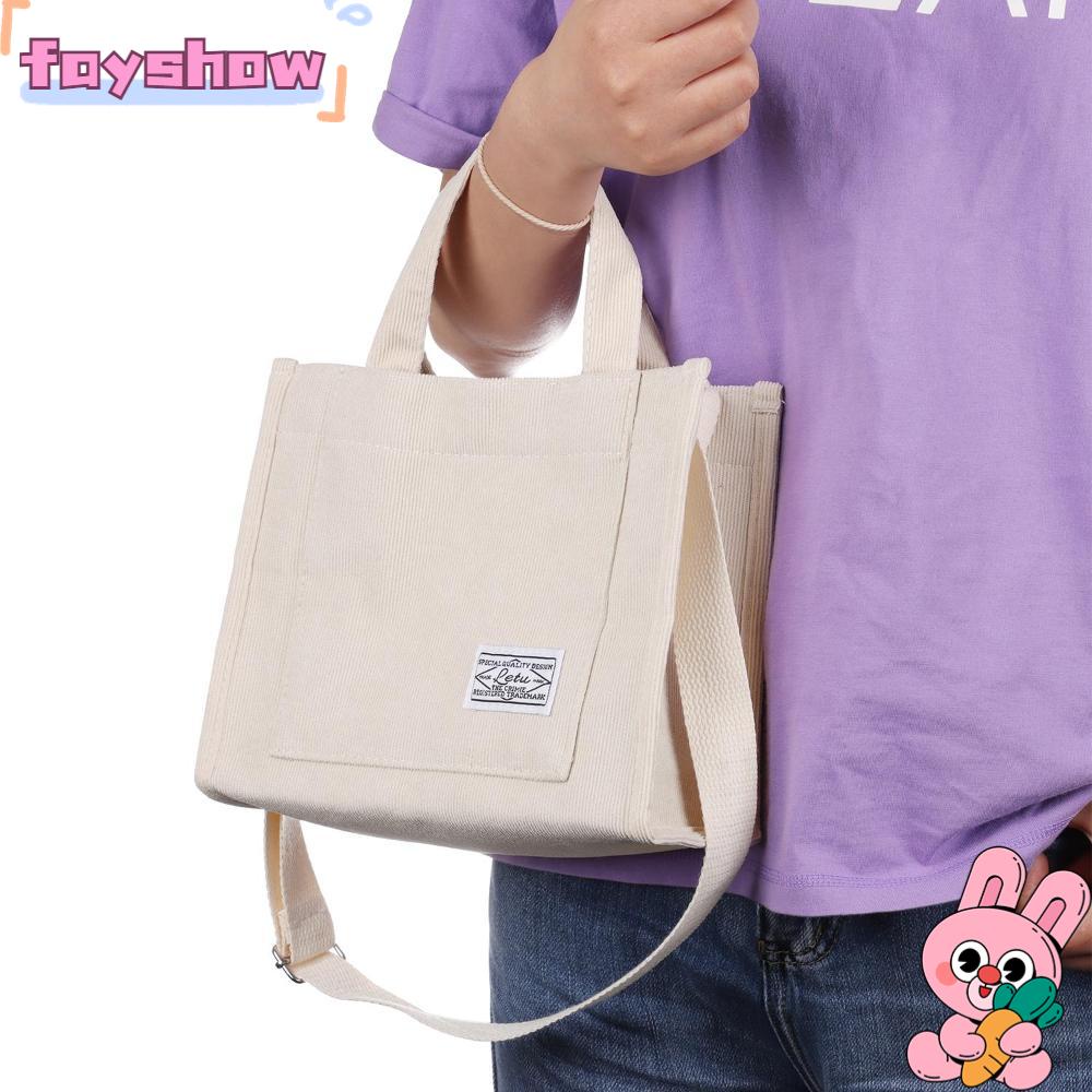Túi Đeo Chéo Chất Liệu Cotton Canvas Phối Khóa Kéo Phong Cách Cổ Điển Cho Nữ