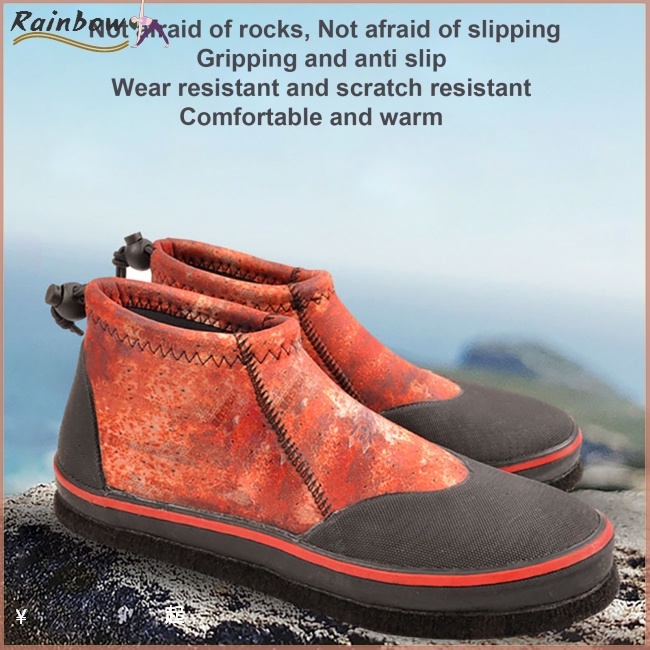 Giày Câu Cá Đế Thép Có Dây Rút Chống Trượt Cho Nam Nữ