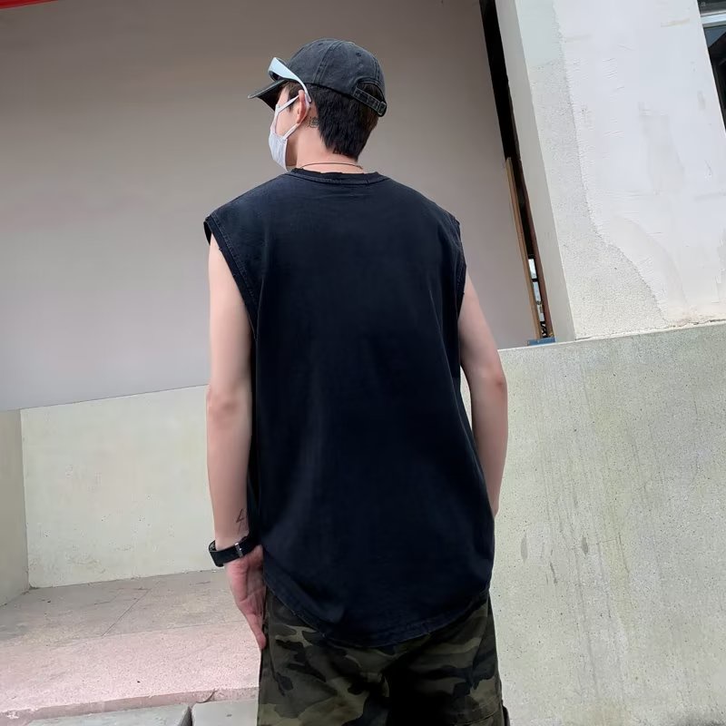 Áo Sát Nách Cổ Tròn Thời Trang Mùa Hè Cho Nam