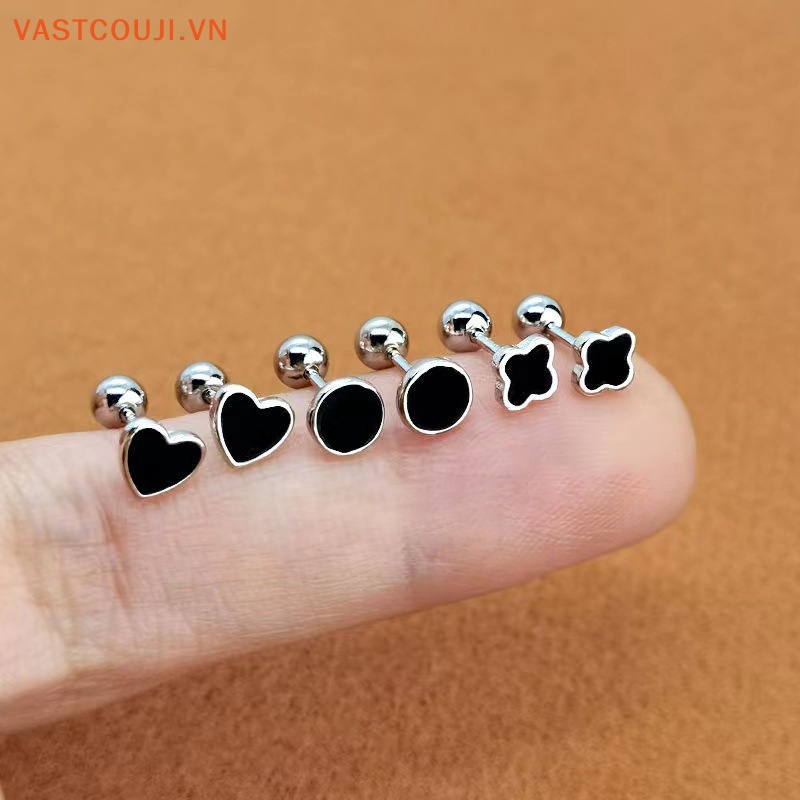 1 Đôi Bông Tai Nữ Hình Xoắn Ốc Thời Trang