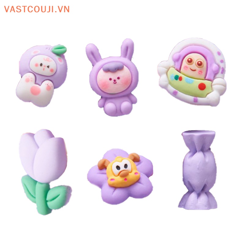 Phụ Kiện Trang Trí Điện Thoại / Móc Khóa Hình Thức Ăn Bằng Resin Họa Tiết Hoạt Hình Dễ Thương DIY