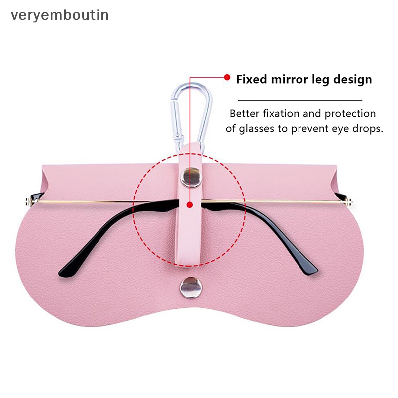 Túi Đựng Bảo Vệ Mắt Kính Có Kẹp Họa Tiết Hoạt Hình Dễ Thương Cho Nữ