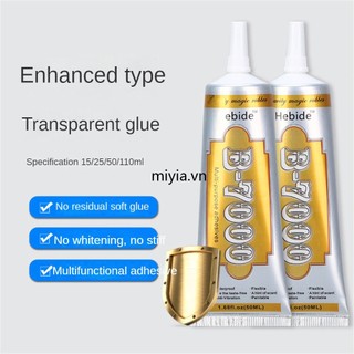 Keo dán trong suốt b7000 110ml sửa chữa điện thoại di động tiện dụng