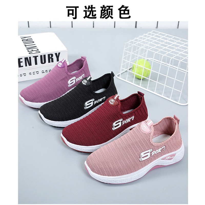 Giày Thể Thao Đế Mềm Thời Trang Cho Nữ