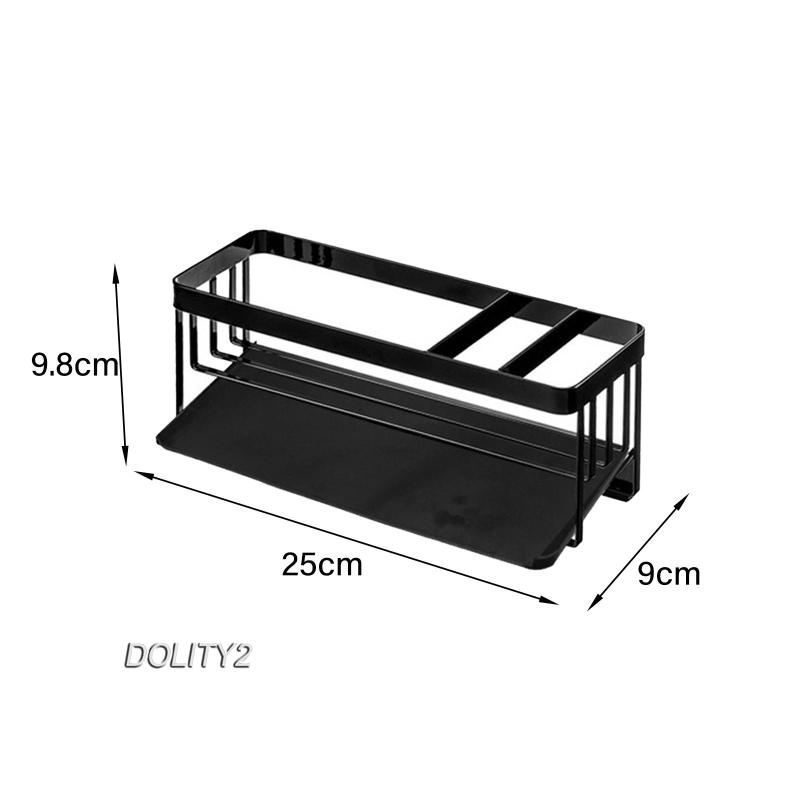 Set 2 Giá Đỡ Bằng Thép Carbon Dùng Để Đựng Xà Phòng / Cọ Rửa