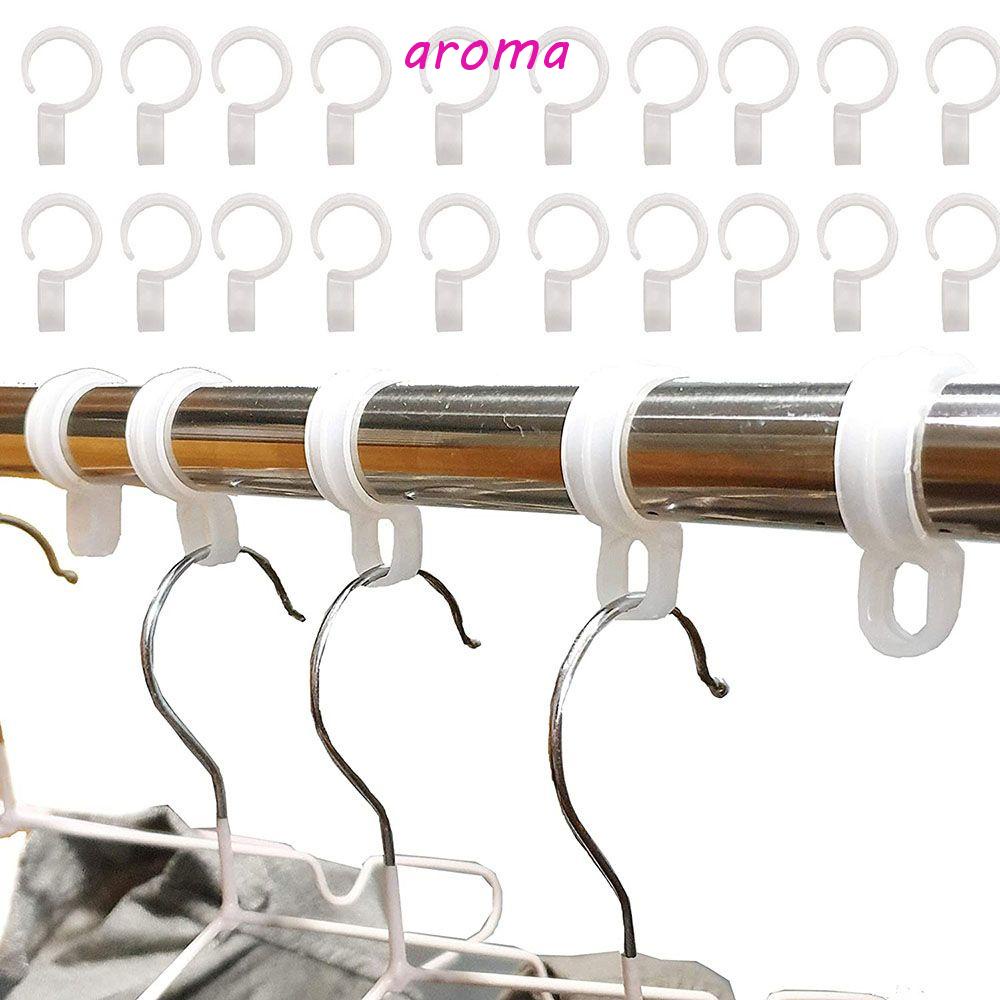 Bộ 20 Móc Treo Quần Áo Bằng ABS Tiện Dụng Cho Gia Đình