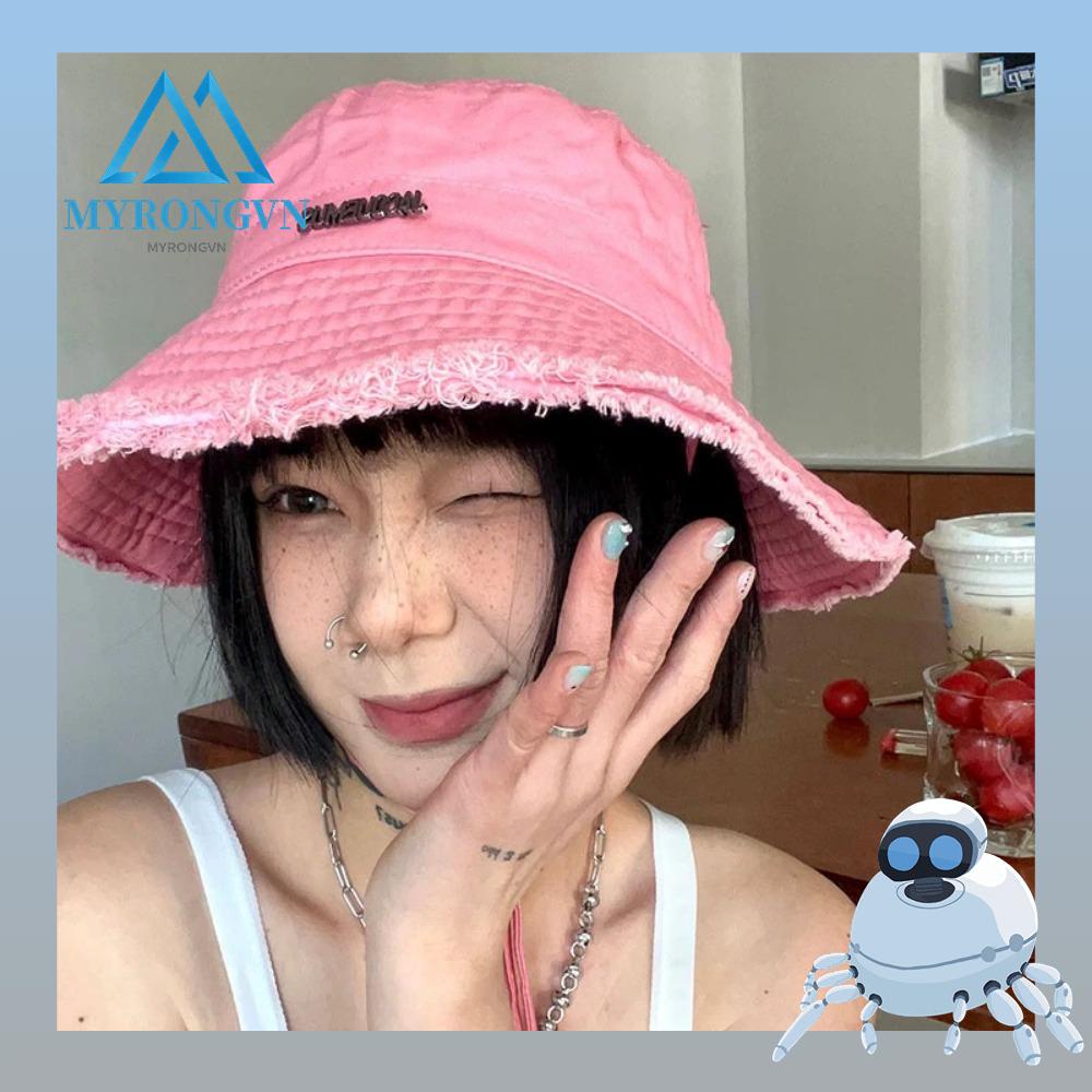 Mũ Tai Bèo Chống Nắng Phong Cách Hip hop Đường Phố Cá Tính Cho Nữ