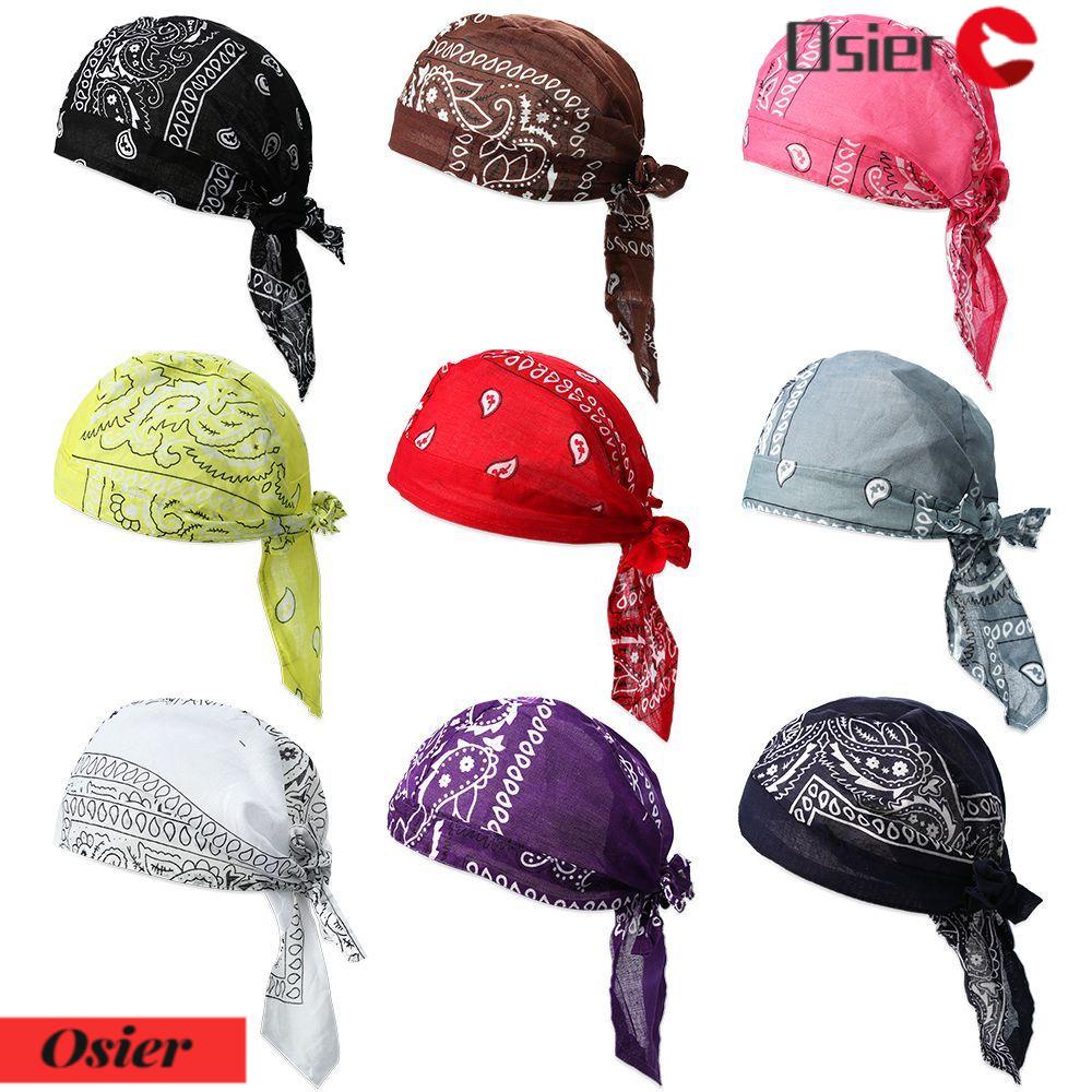 Osier1 Mũ Trùm Đầu Bằng Cotton Co Giãn Phong Cách Cướp Biển Ung Thư Thể Thao Ngoài Trời