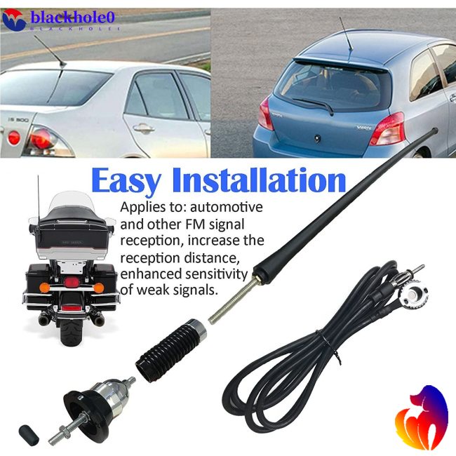 Ăng Ten Thu Sóng Radio Fm Am 16.9 Inch Cho Xe Hơi