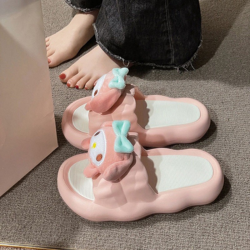 Dép Sandal Công Chúa Đế Dày Chống Trượt Thời Trang Mùa Hè 2023 Mới Cho Nữ