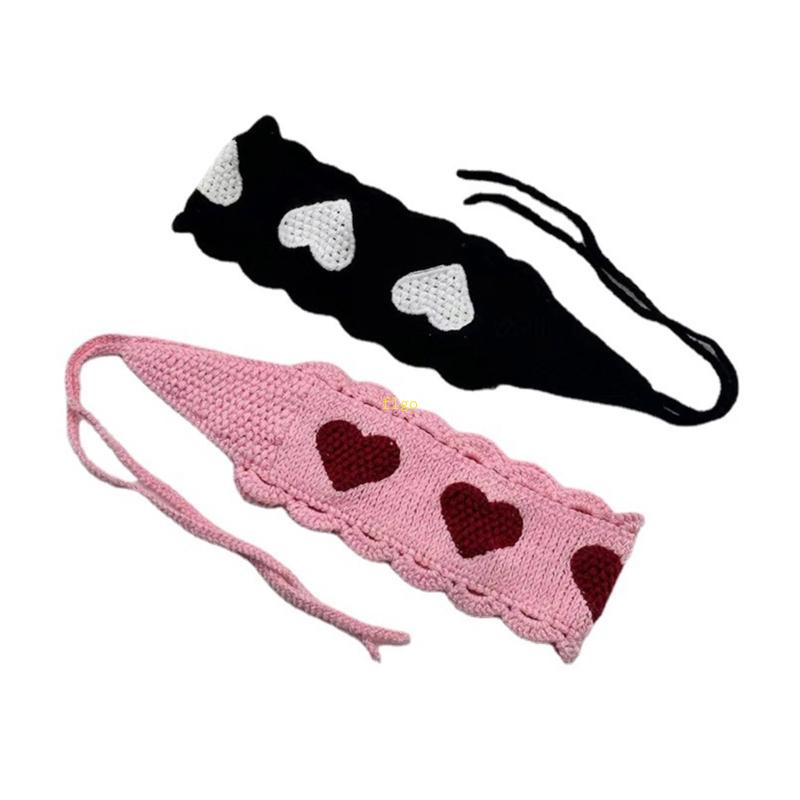 Flgo Dây Buộc Tóc Nhỏ Xinh Họa Tiết Trái Tim Dễ Thương