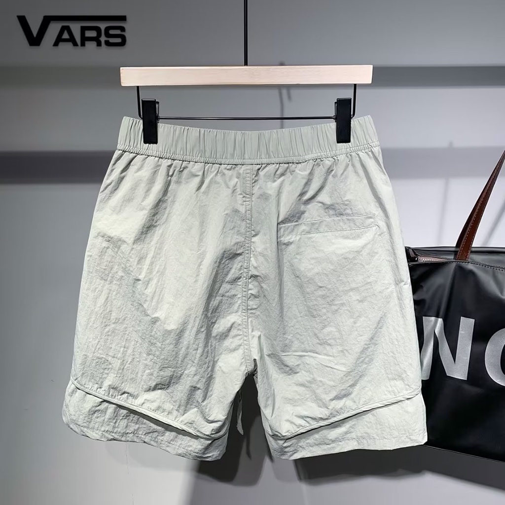 Quần Short Thể Thao 5 Tấc Mỏng Nhanh Khô Thêu Họa Tiết Đường Phố Thời Trang Mùa Hè Cho Nam