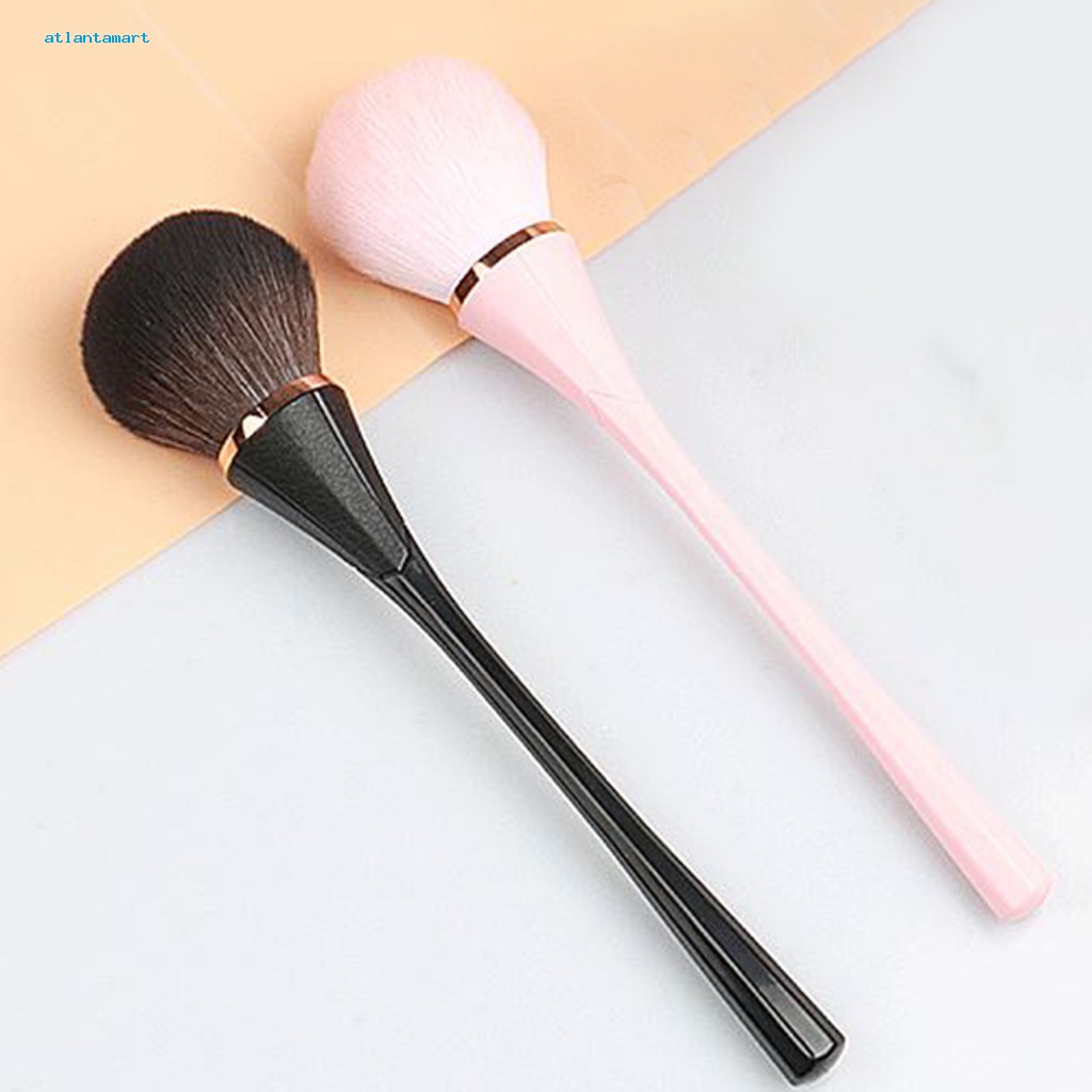 Túi Đựng Đồ Dùng Cao Cấp Tiện Dụng| Cọ Trang Điểm Tán Phấn Nền / Má Hồng Chuyên Nghiệp Với Tay Cầm Nhựa