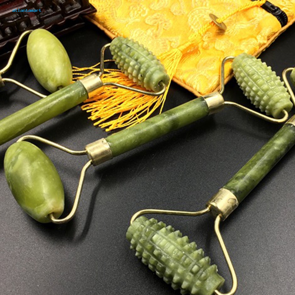 Túi Đựng Đồ Dùng Cao Cấp Tiện Dụng| Cây Lăn Mát Xa Hai Đầu Bằng Ngọc Bích Giả Giúp Làm Thon Gọn Cơ Thể