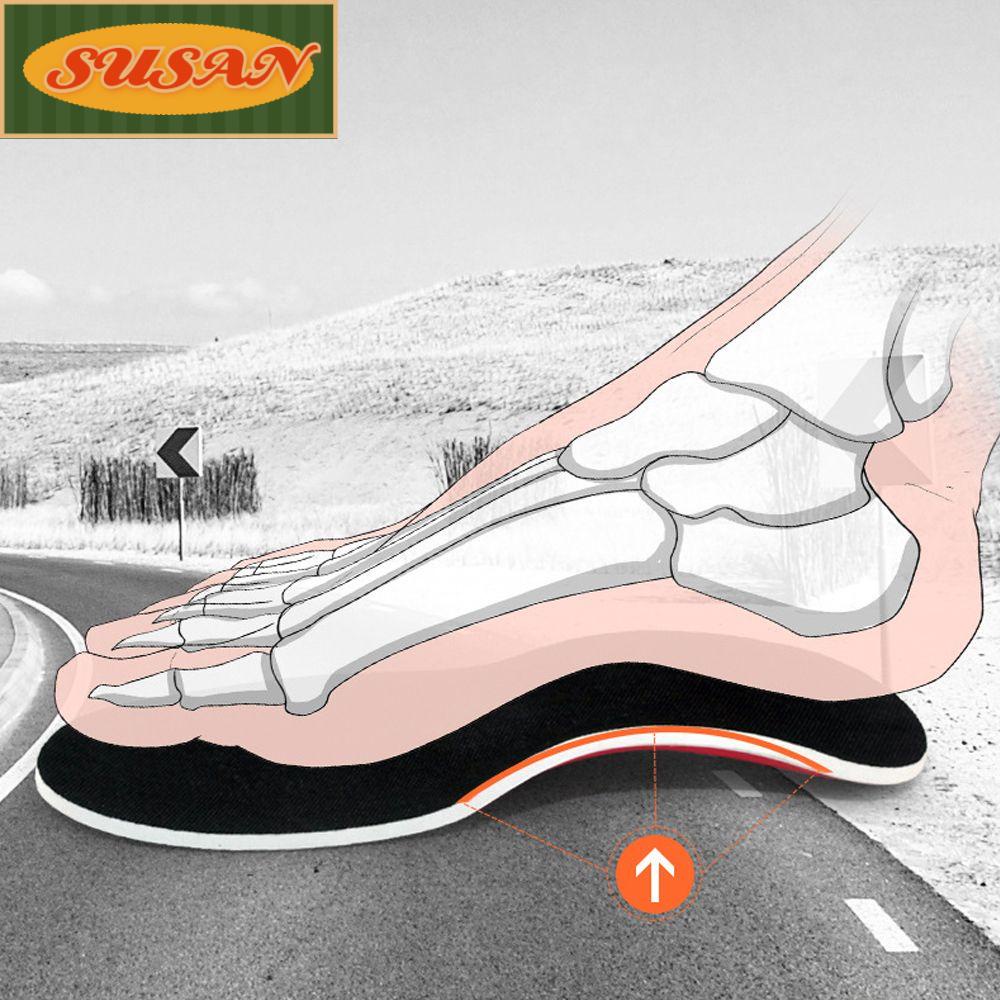 1 Cặp Đế Lót Giày Hỗ Trợ Chỉnh Hình Bàn Chân Phẳng Unisex