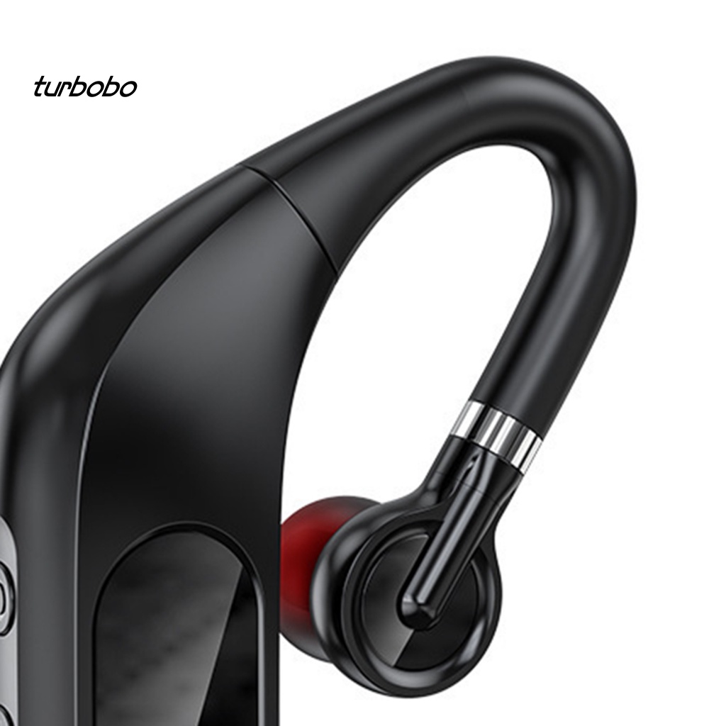 Tai Nghe Không Dây Bluetooth 5.0 Chống Nước Màn Hình LED Âm Thanh HiFi Kiểu Móc Vành Tai