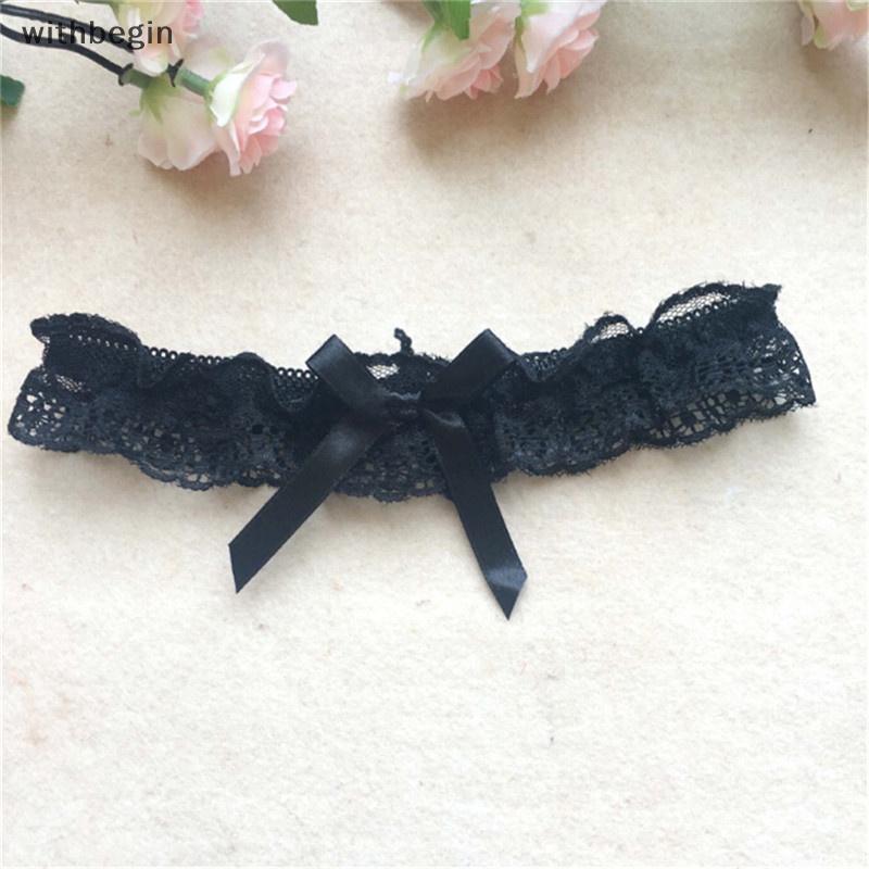 Thắt Lưng Phối Ren Co Giãn Thắt Nơ Đeo Chân Cho Cô Dâu Trong Tiệc Cưới