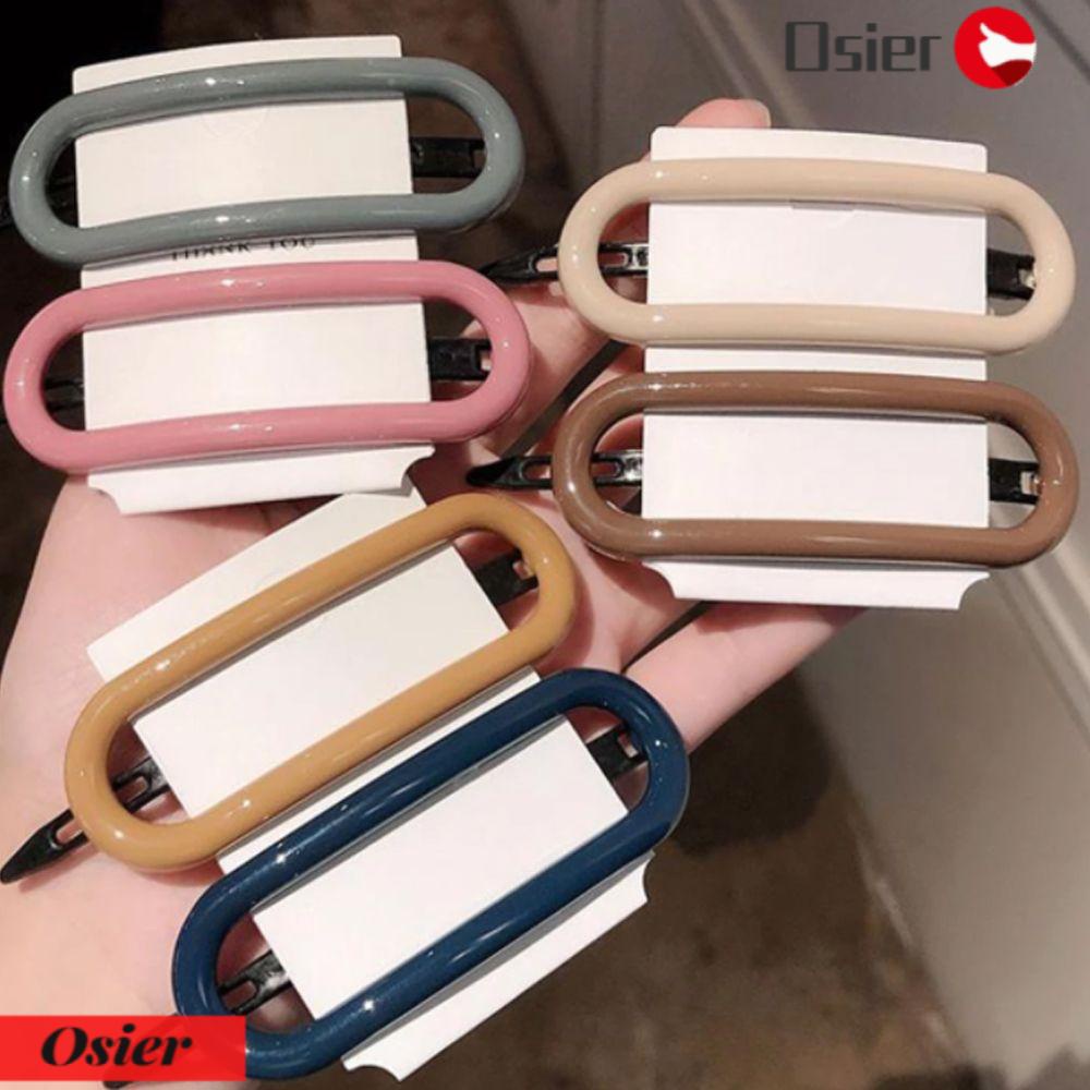 Kẹp tóc hỗ trợ rửa mặt Càng Cua Cỡ Lớn Thiết Kế Đơn Giản Thanh Lịch Cho Nữ 1