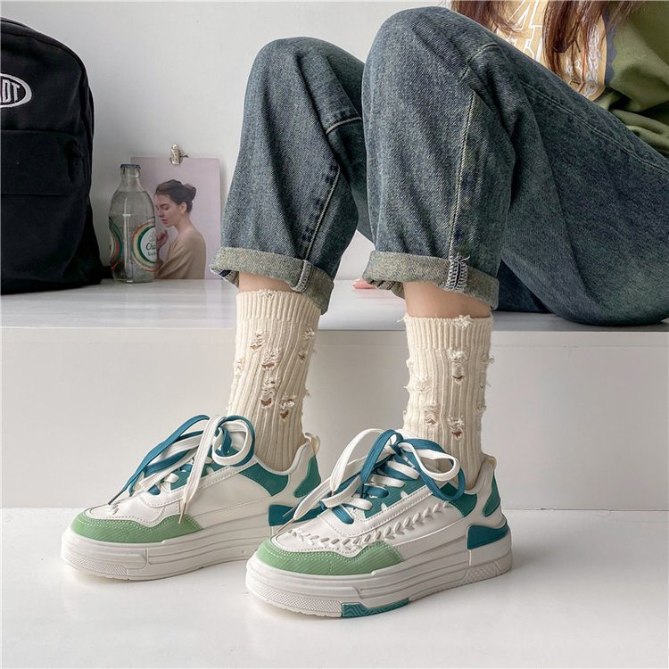 Giày Thể Thao Thoáng Khí Thời Trang Hàn Quốc Cho Nam