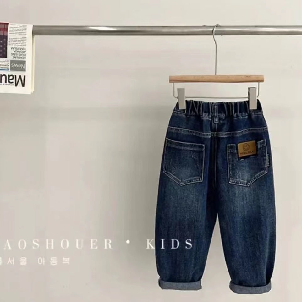 Quần Jean Cotton Thời Trang Mùa Xuân Mới 2023 Cho Bé Trai