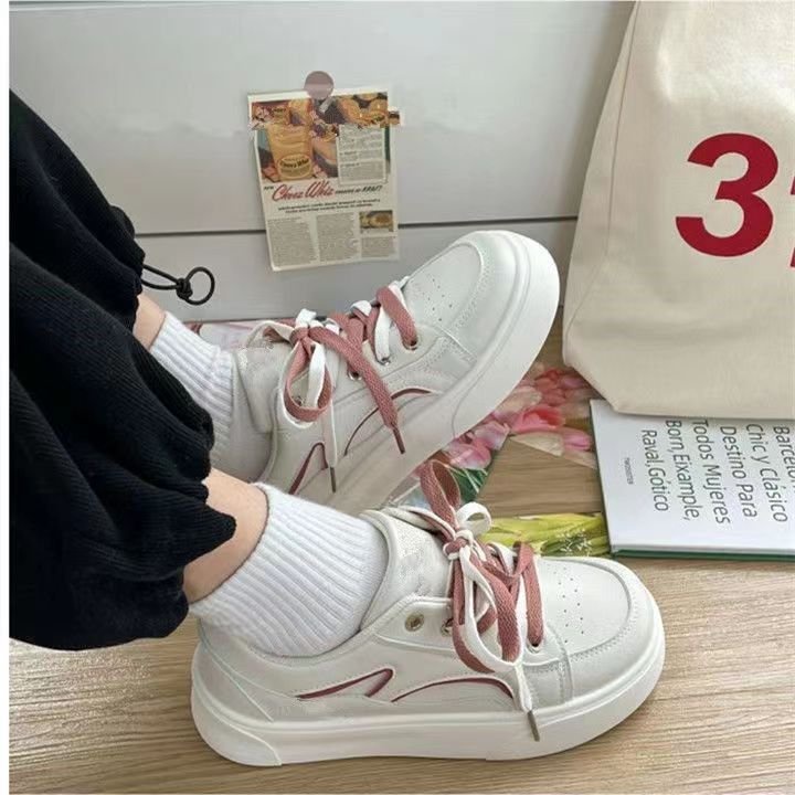 Giày Thể Thao Đế Dày Mũi Tròn Phong Cách Thời Trang Nhật Bản