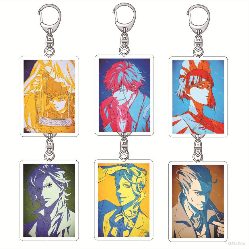 Yyds Móc Chìa Khóa Bằng Acrylic Hình Cô Gái Hoạt Hình Anime Rindou Aya