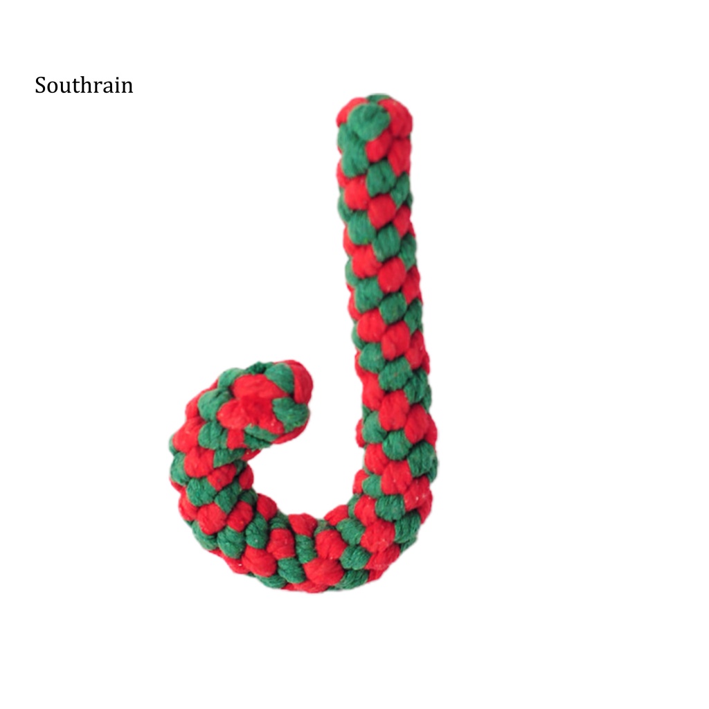 Đồ Chơi Ngậm Cắn Hình Dây Thừng Cotton Chống Cắn Làm Quà Tặng Sinh Nhật / Giáng Sinh Cho Cún Cưng