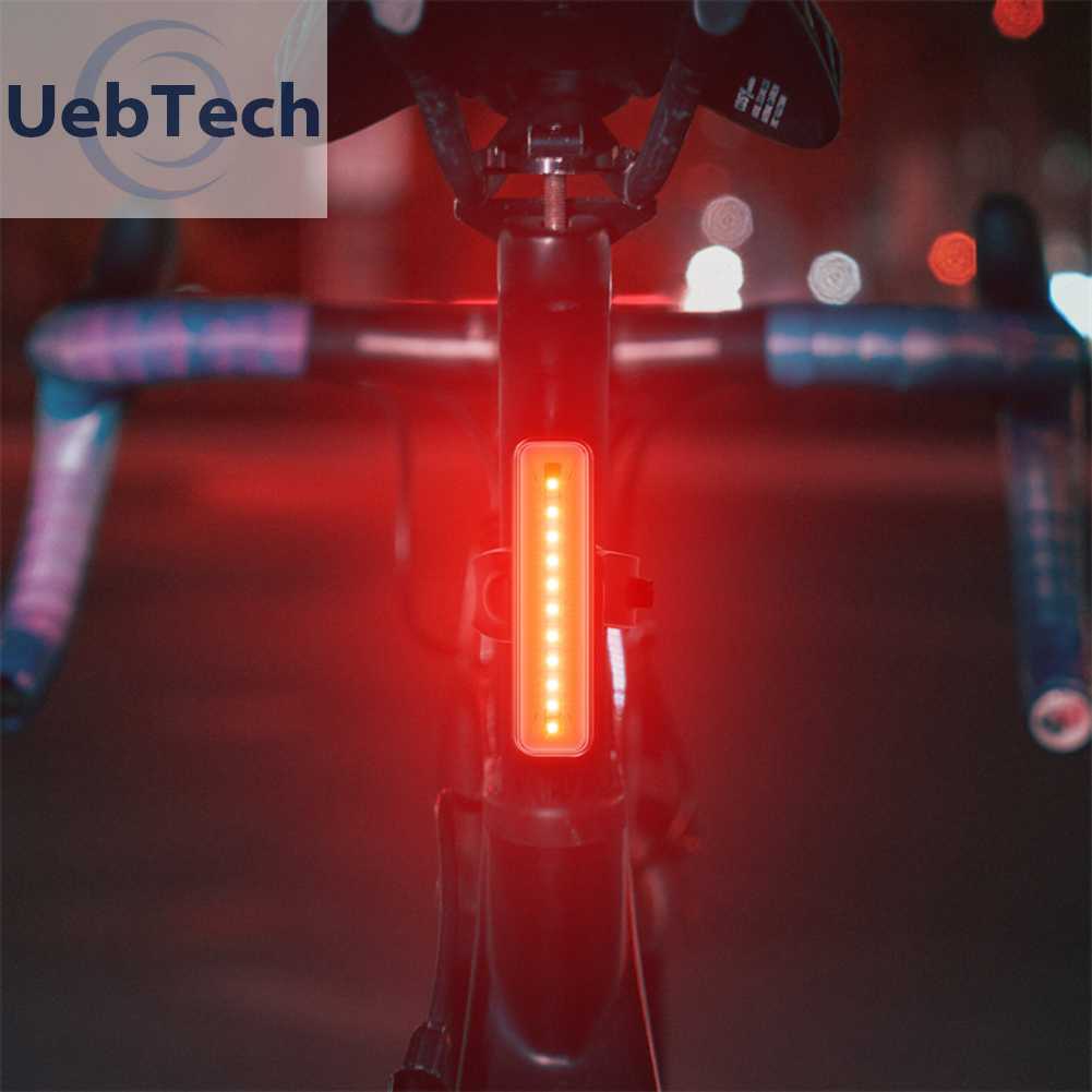 Đèn Hậu Chống Thấm Nước 30LM 400mAh Type-C USB Có Thể Sạc Lại Dành Cho Xe Đạp