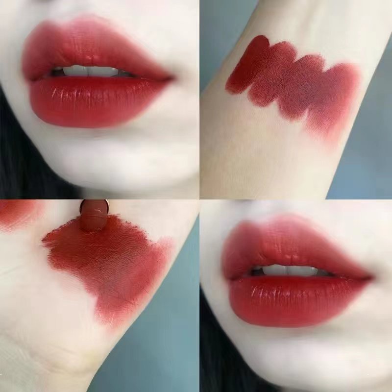 Son Môi HERORANGE Chống Thấm Nước Lâu Trôi Thiết Kế Vỏ Hình Vuông Màu Hồng Xinh Xắn