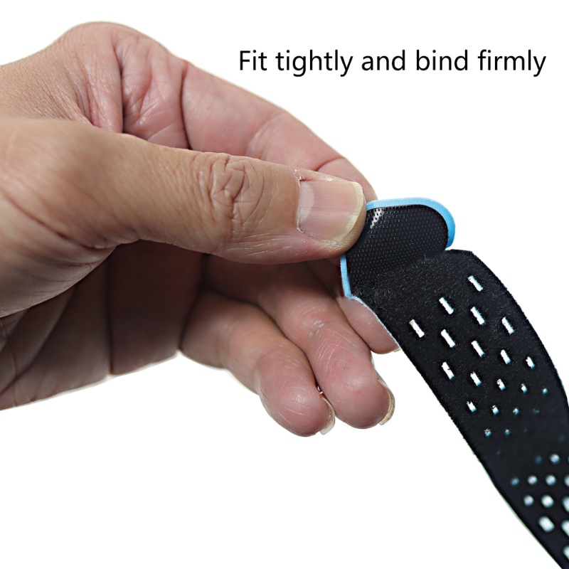 Bộ 2 Dây Đeo Tay Co Giãn Có Thể Điều Chỉnh Hỗ Trợ Đo Nhịp Tim Dành Cho Thể Thao