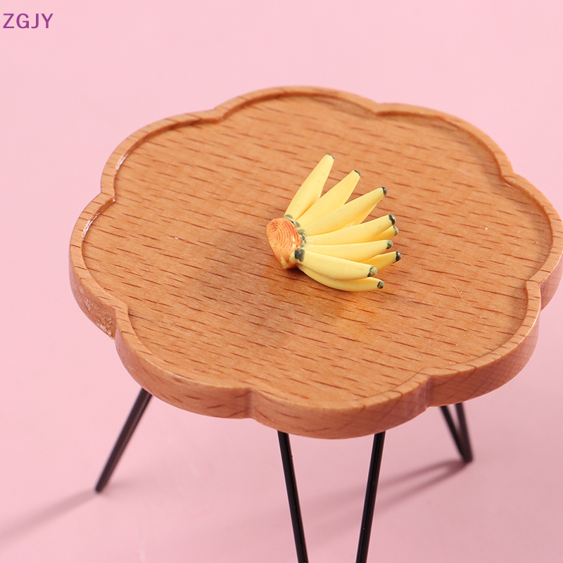 1 Quả Chuối Giả Bằng Nhựa Resin 1: 12 Trang Trí Nhà Búp Bê Mới