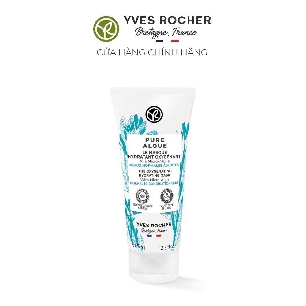 Mặt nạ cấp ẩm Yves Rocher Pure Algue Hydrating Mask 75 ml