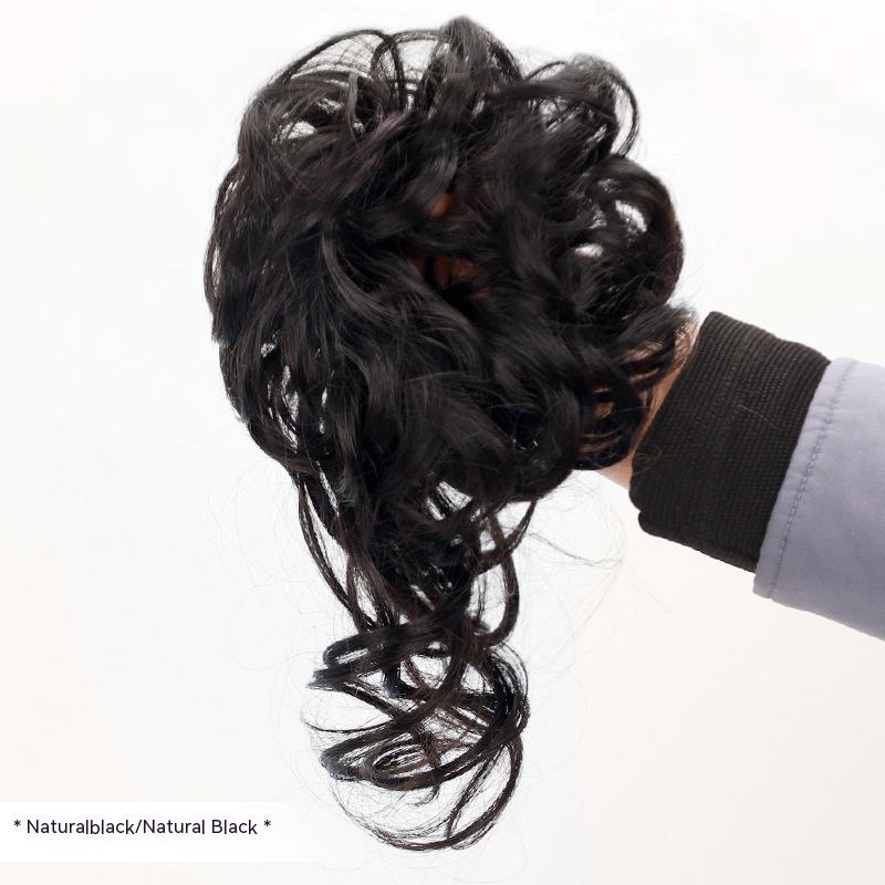 Tóc Giả Xoăn Dài Tự Nhiên Có Túi Đựng Thời Trang Cho Nữ