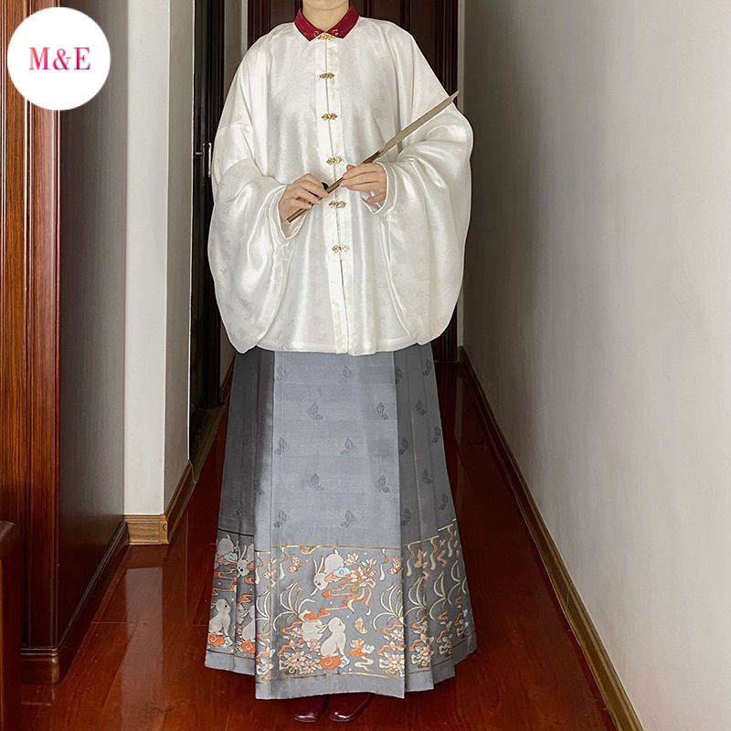 [Factory] Váy Dài Mặc Hàng Ngày Ngựa [Thỏ] Ming Made Hanfu In Hình Có Thể Mặc Vào Mùa Đông Cho Nữ