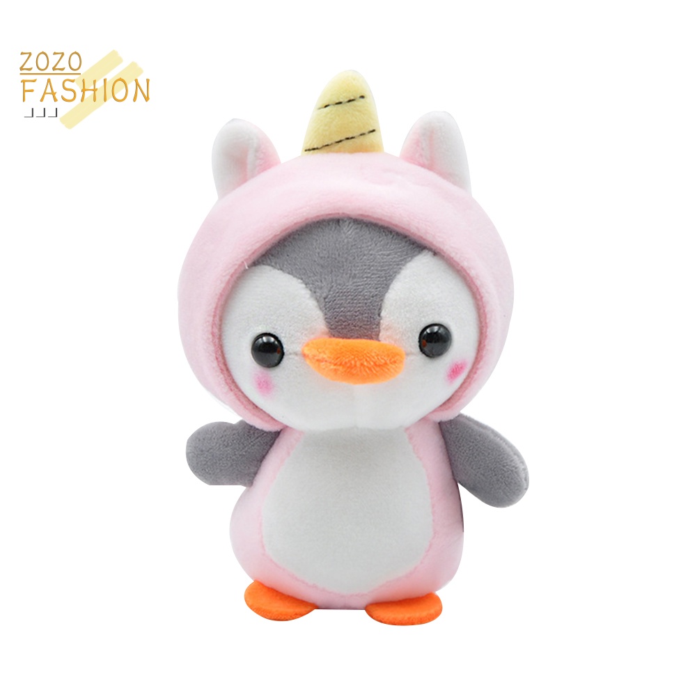 Móc Khóa Hình Chim Cánh Cụt Nhồi Bông Dễ Thương