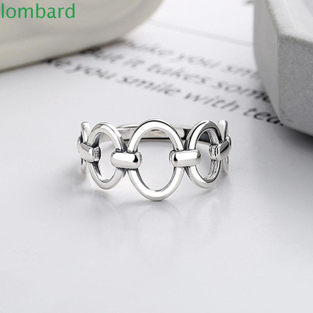 Nhẫn Tròn Thời Trang Mới Ngọt Ngào Cho Nữ|Nhẫn Hở Unisex Phong Cách Hàn Quốc Cổ Điển Có Thể Điều Chỉnh