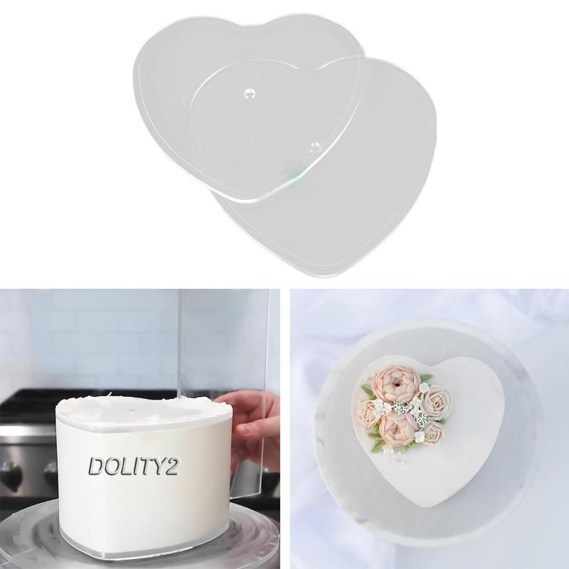 Set 2 Dụng Cụ Làm Nhẵn Mặt Bánh Tiện Lợi