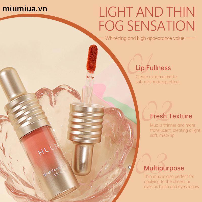 miumiua[Hàng mới về] Son Kem Lì HLLR Lâu Trôi Chống Thấm Nước Dễ Lên Màu