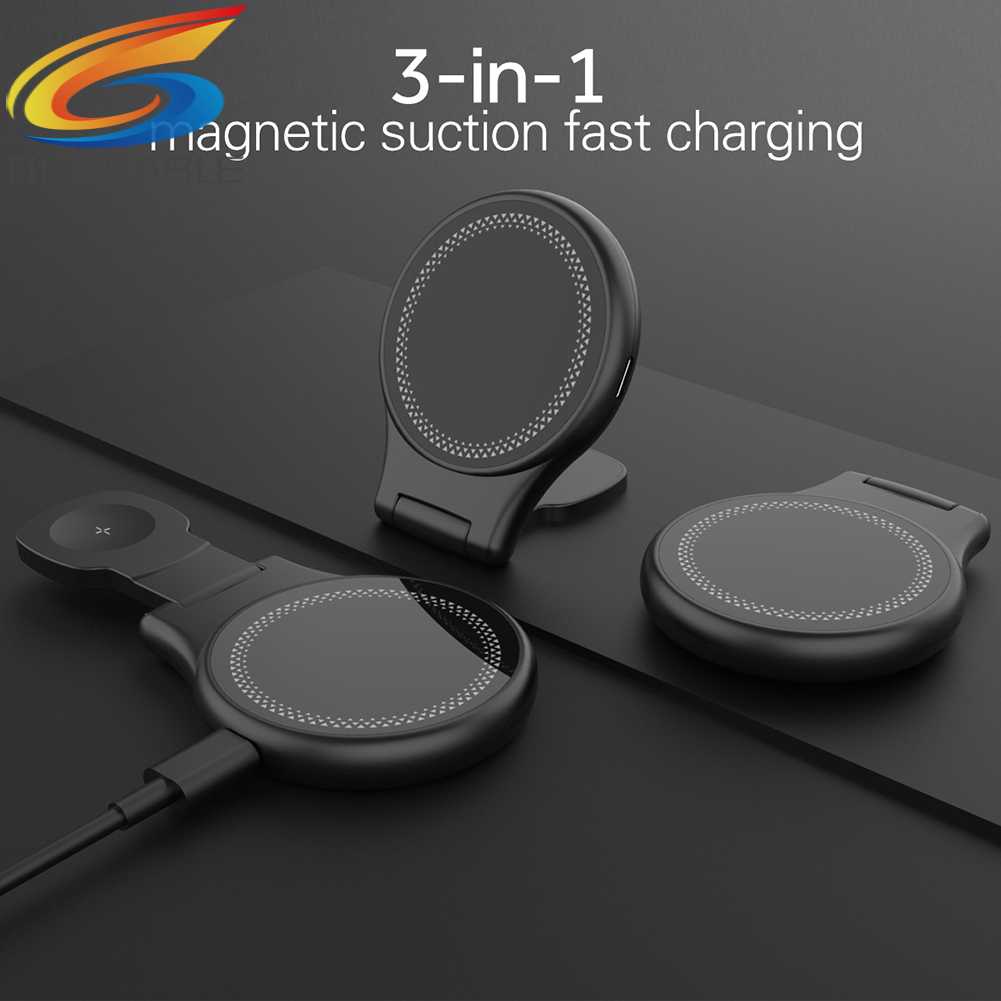 Đế SạC ĐiệN ThoạI Di ĐộNg Cho Iphone 14 / iWatch 8 / AirPods Pro 2