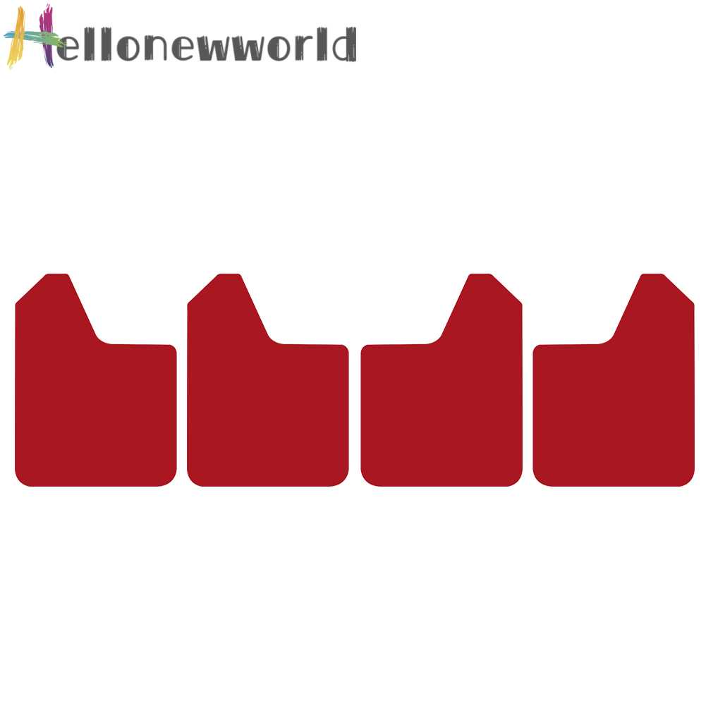 FENDER Set 4 Tấm Chắn Bùn Chuyên Dụng Cho Xe Hơi