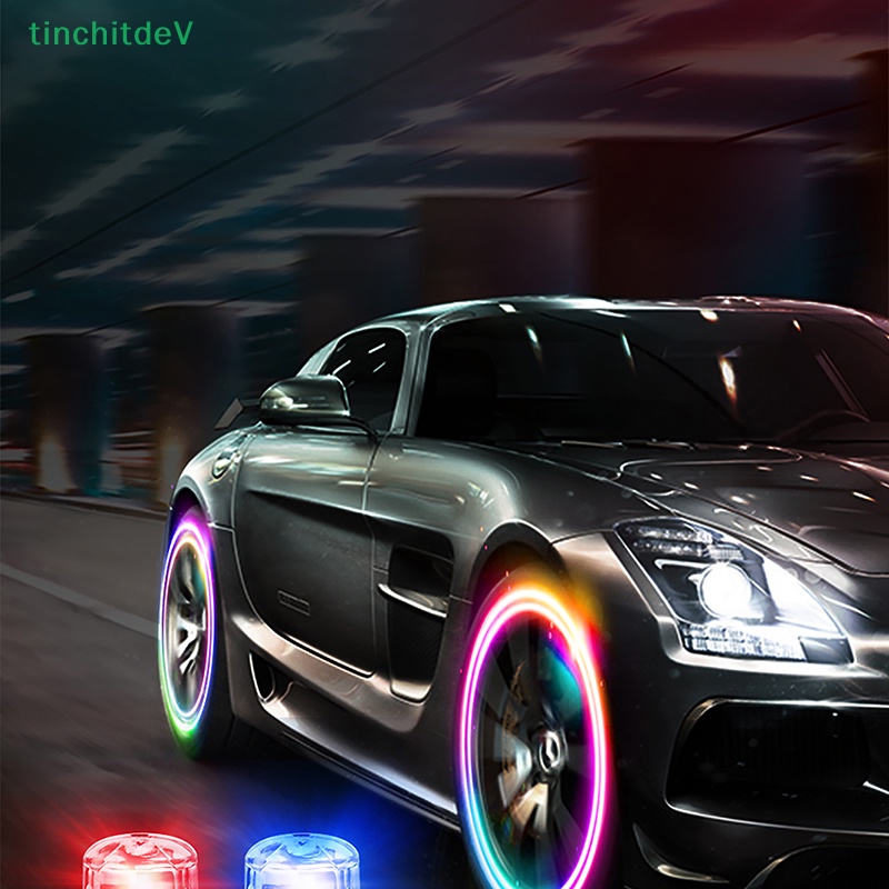 Nắp Van Bánh Xe Hơi Có Đèn LED Độc Đáo