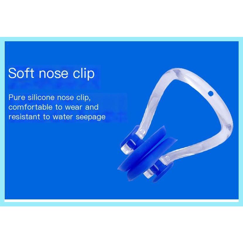 Kẹp Mũi Bằng Silicon Mềm Chống Trượt Nhiều Màu Sắc