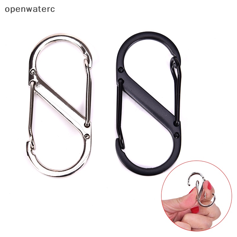 1 Móc Chữ S Hỗ Trợ Leo Núi Bằng Thép Không Gỉ