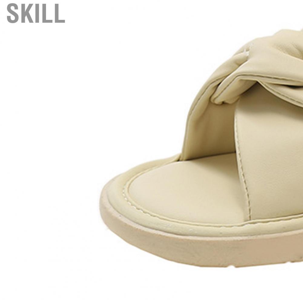 Skill Fashion Slippers  Women Ergonomics Flat Bottom for Hotel