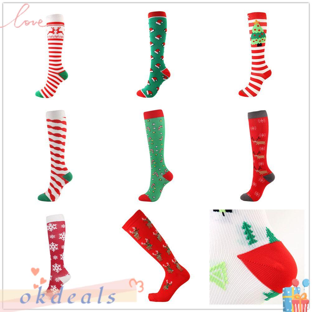 1 Đôi Tất Giáng Sinh / Năm Mới Phong Cách Harajuku Ấm Áp Cho Nữ