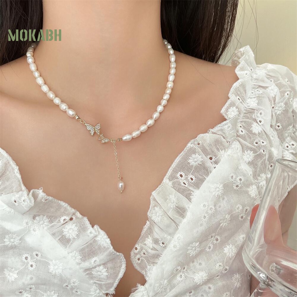 Vòng cổ Mặt Hình Bướm Thời Trang Dành Cho Nữ