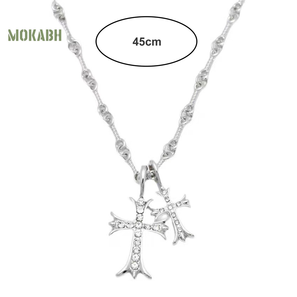 Vòng cổ Mặt Hình Xương Rồng Đính Đá Phong Cách Punk Hip Hop Thời Trang Cho Nam Và Nữ